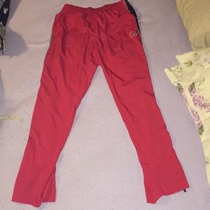 AND ONE basketball wind breaker workout pants.